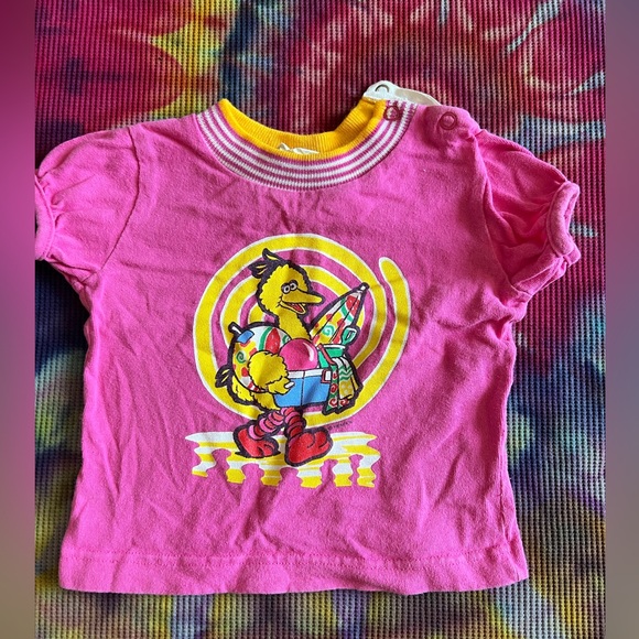 Sesame Street Other - Vintage 90s Sesame Street Big Bird Baby T Shirt 12mo